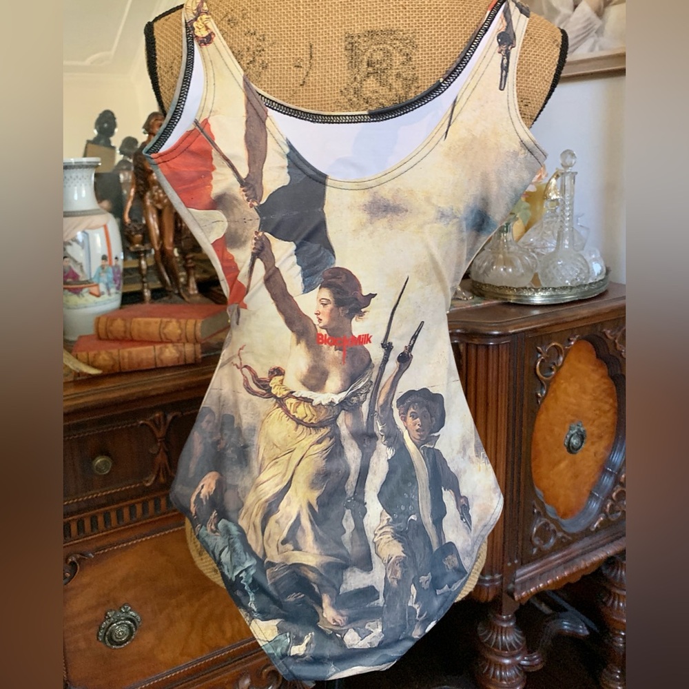 One-piece French Revolution Artwork Bathing Suit